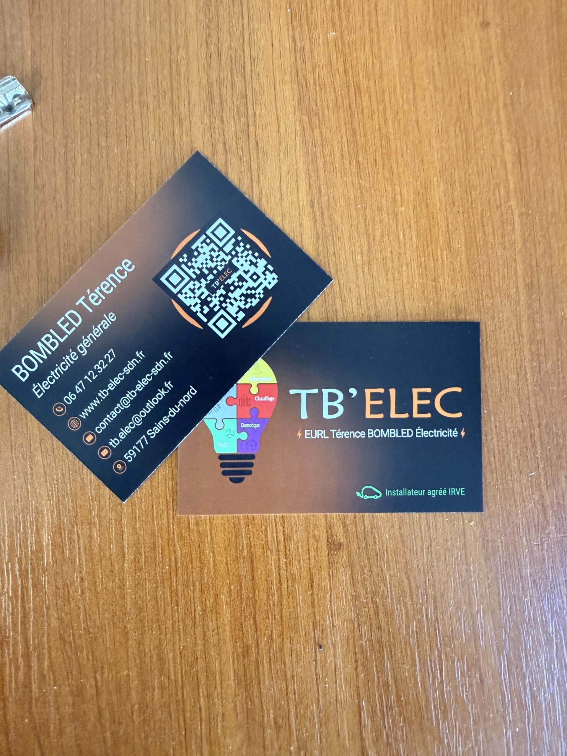 Carte de visite TB'ELEC